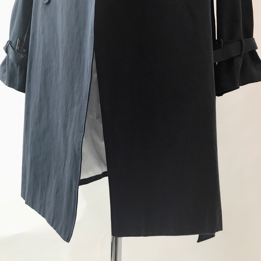 Tweedy Trench Coat 2-color Basic urban women style