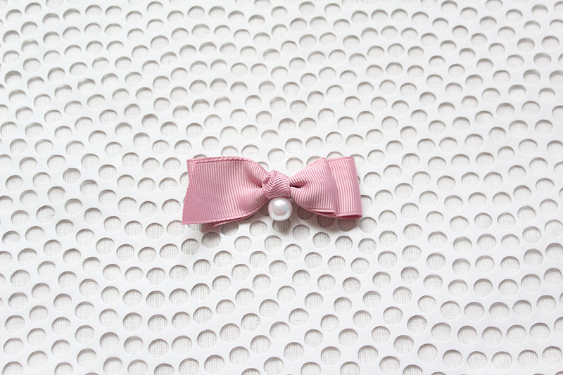 New Baby Hairpin Pearl Ribbon Hairpin