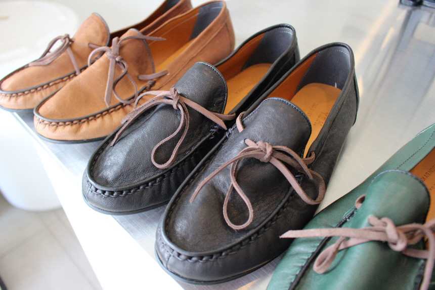 Men Leather Shoes Men's handmade lambskin loafe