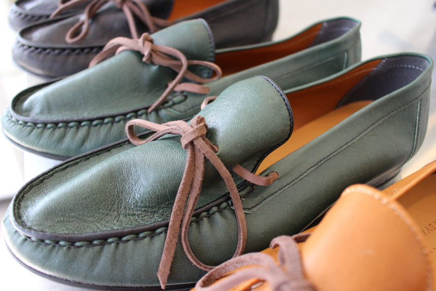 Men Leather Shoes Men's handmade lambskin loafe