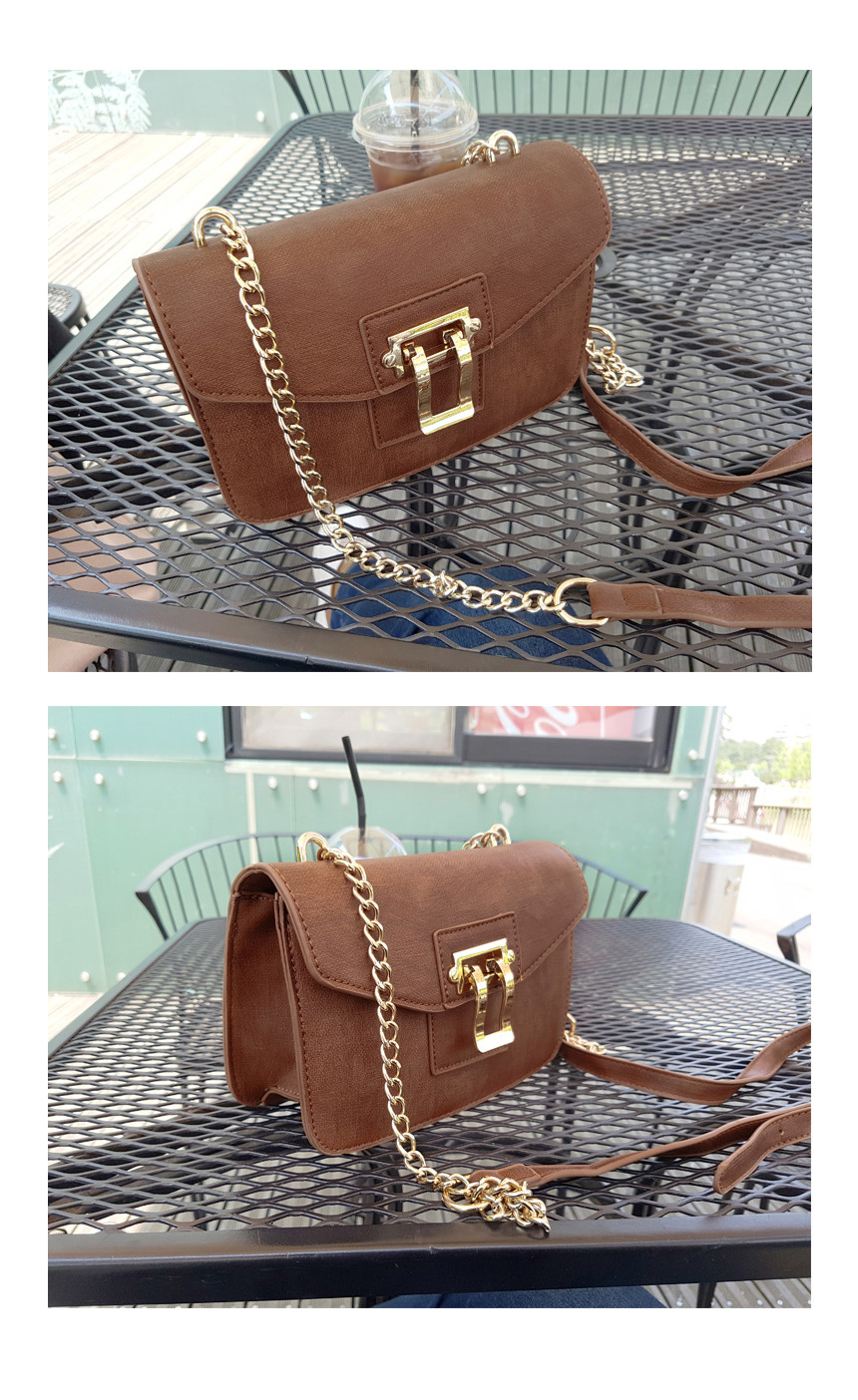 New Yuto Modern Buckle Mini-Chain Cross Back Skirt