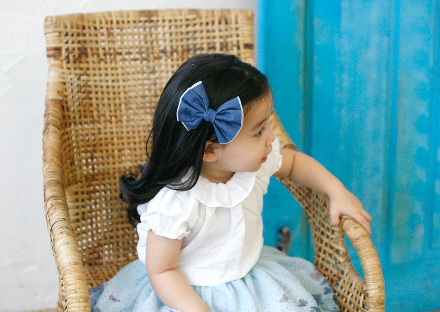 New Friendship Ribbon Tongue Pin Toddler Hair Acce