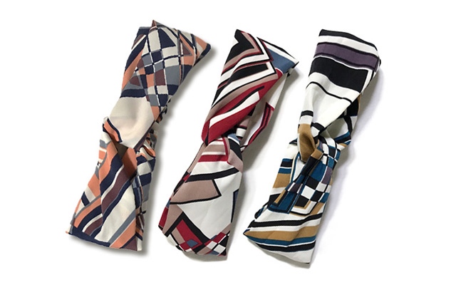 Paisley Bandana Hair Band Turban Wire Fall