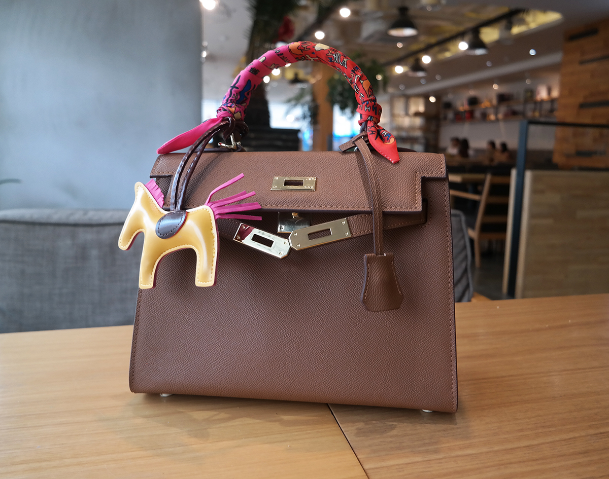 New Women's Bags Elegant Kelly Bag Luxury Cowhi