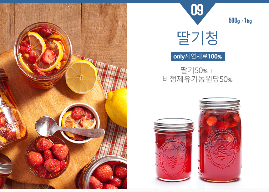 NEW HONEY CITRON TEA Strawberry Lemon Blue Handmad
