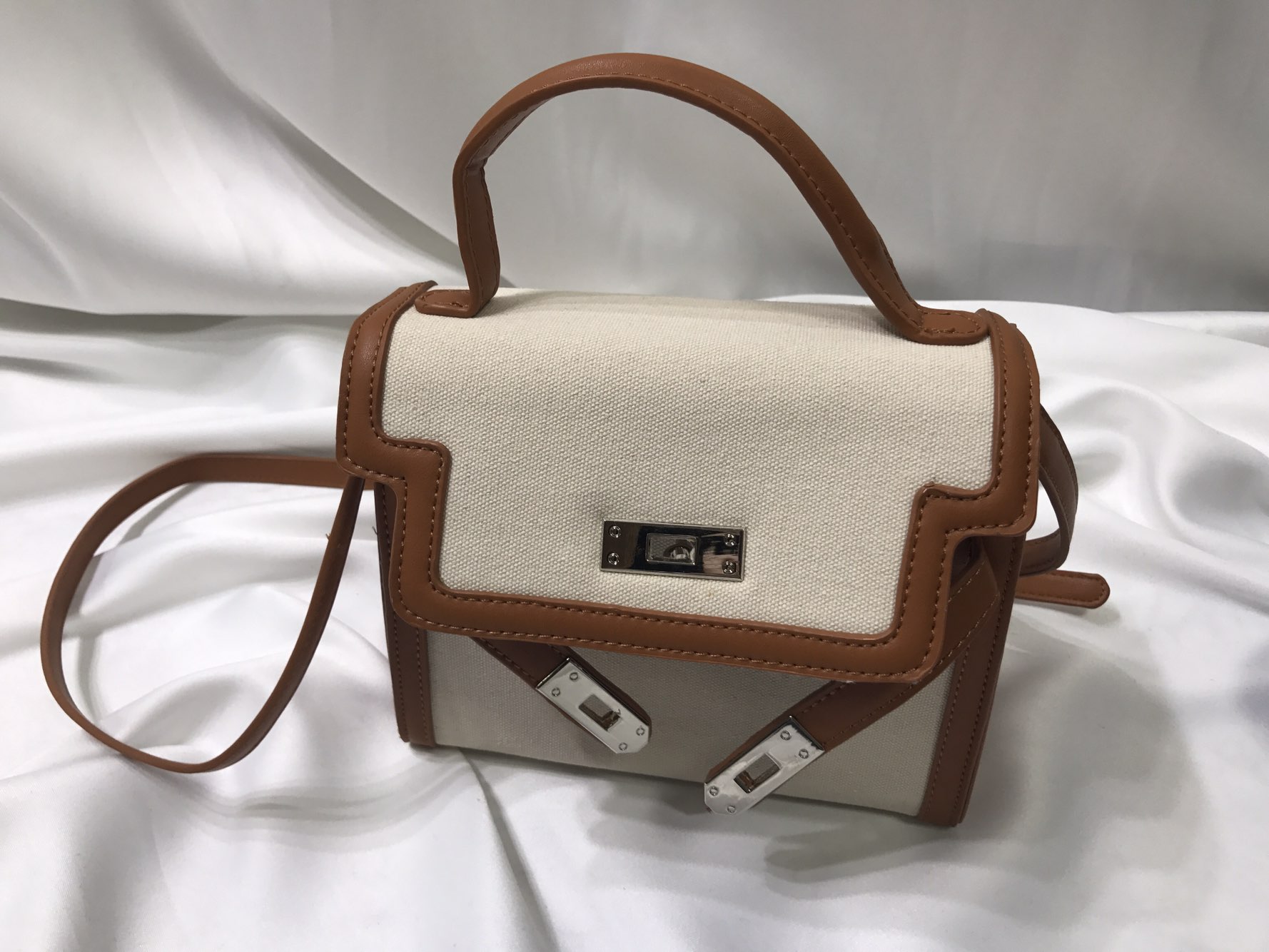 New Canvas Kelly Mini Cross Bag Shoulder Bag Tote 