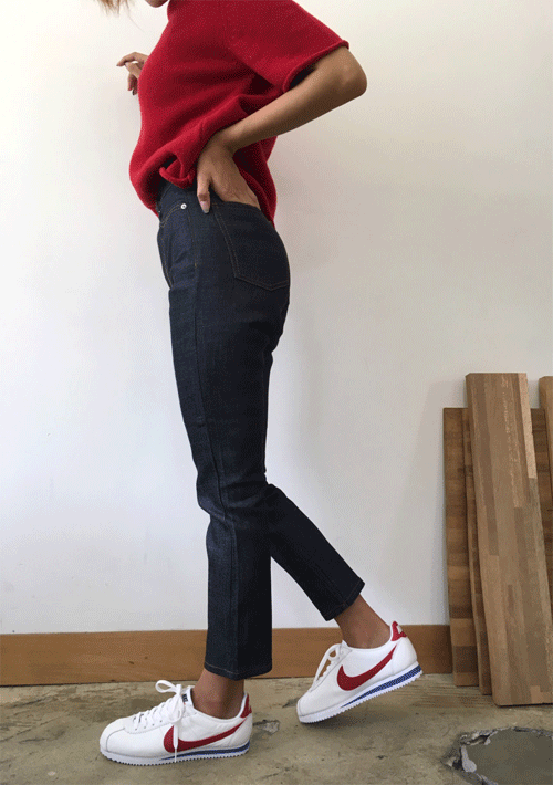 Women Jeans Pants Shelf Date Denim Vegetable Date 