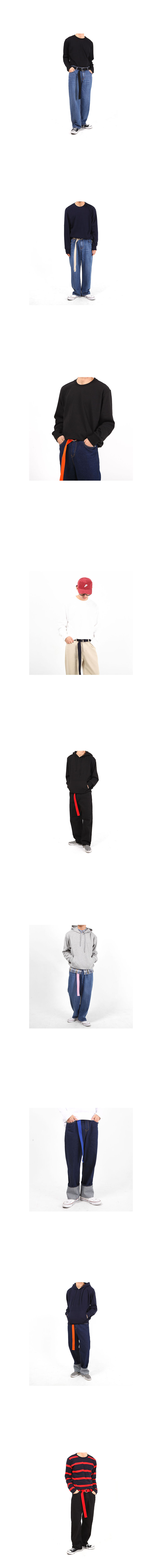 NEW MEN FASHION BELT 9color Cotton D-ring Long Bel