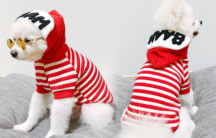NEW DOG FASHION BAAM Nu Beam Hood Warm Puppy Cloth