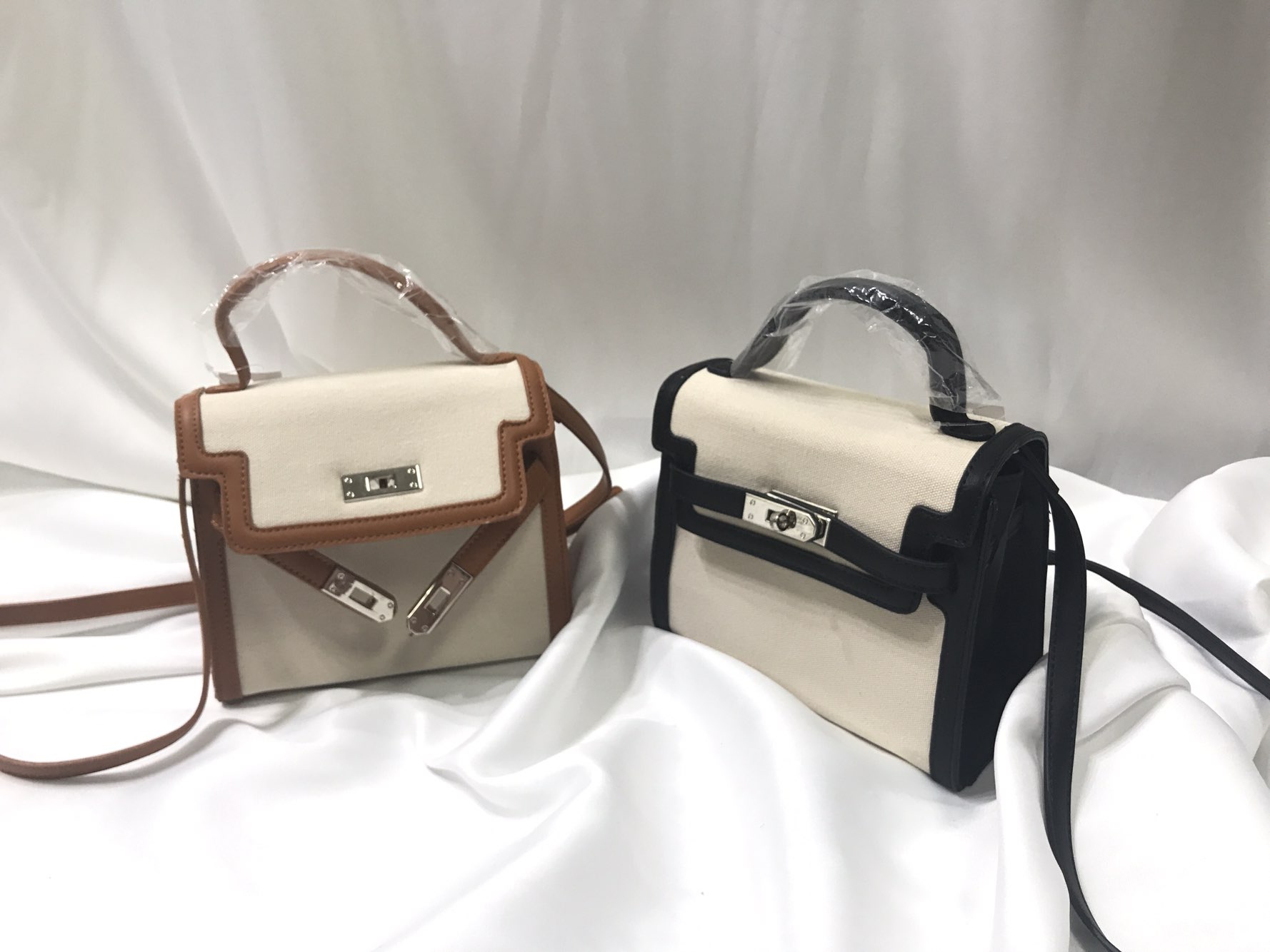 New Canvas Kelly Mini Cross Bag Shoulder Bag Tote 