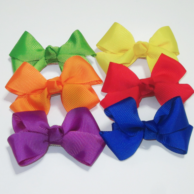 New 10 color ribbon pin set cute style child care 