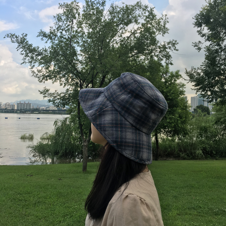 Women Sun Hats Daily Check Over Size Humbly Bucket