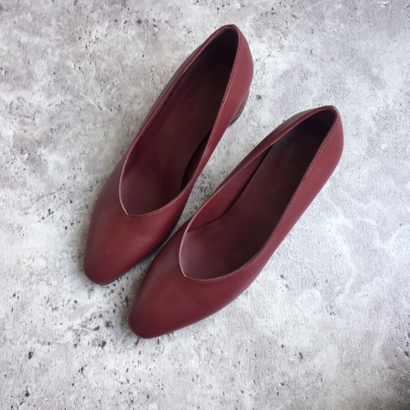 Retro Tongue Pumps 6cm Memory Foam Middle Hill Kea