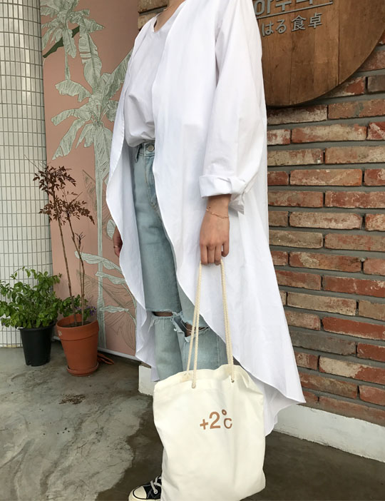 Daily Cotton Eco Bag This is a simple ladies colle