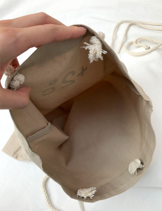 Daily Cotton Eco Bag This is a simple ladies colle