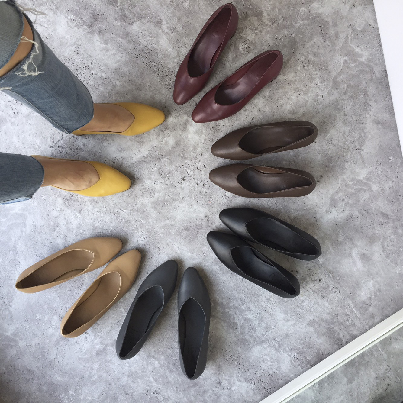 Retro Tongue Pumps 6cm Memory Foam Middle Hill Kea