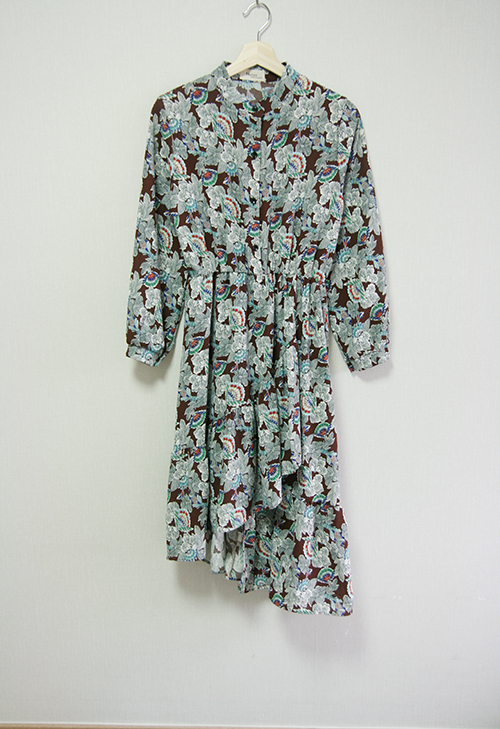 New Women Dress Autumn Flower Dress