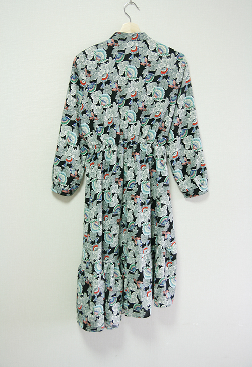 New Women Dress Autumn Flower Dress