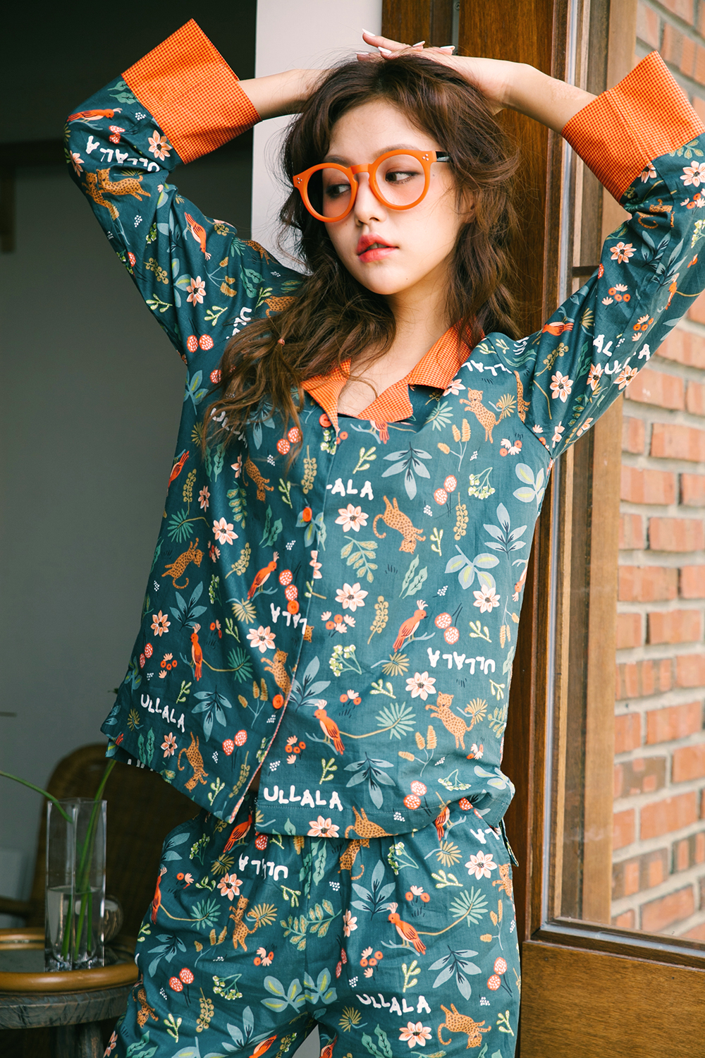 New Judy Judy Green Pajamas Couple Set Pair of New