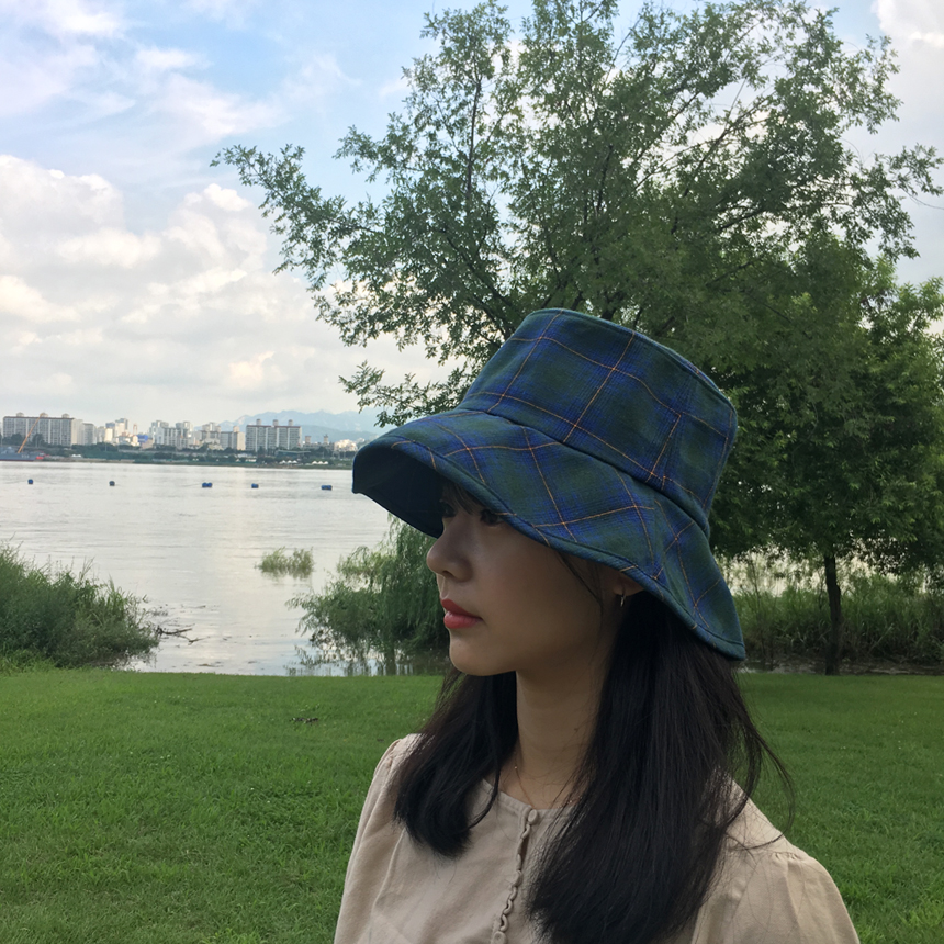 Women Sun Hats Daily Check Over Size Humbly Bucket