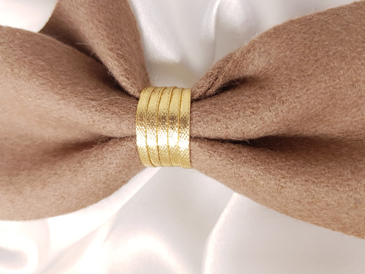 New Antique Wool Hairpin Edge Ribbon Pin Wedding C