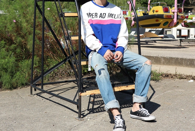 NEW MEN FASHION BELT Pastel Off-White Belt Vintage