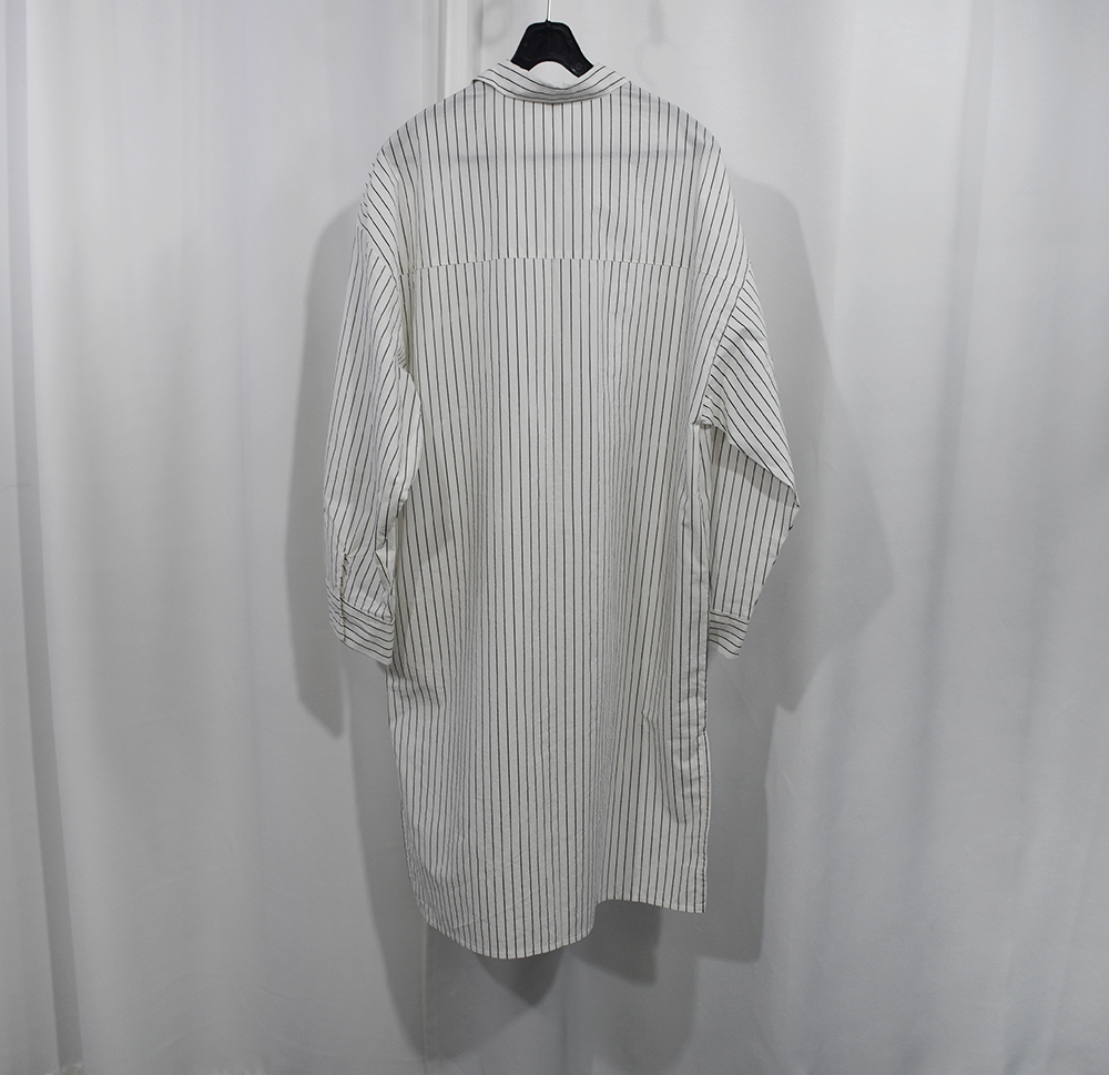 New striped shirt dress 2 col