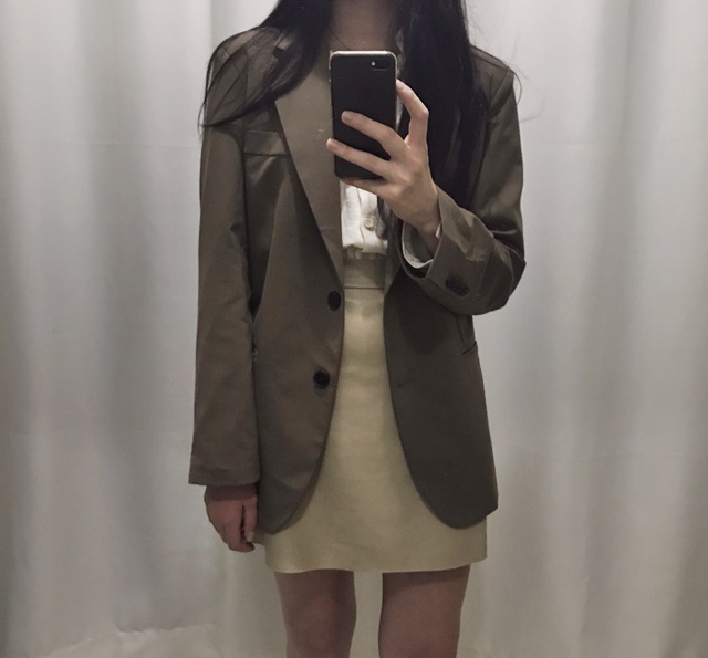 Flare Leather Mini Skirt A-Line Leather Skirt