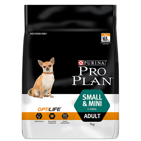 NEW PET DOG FEED Proplan OptiLife Small Dog Adult 