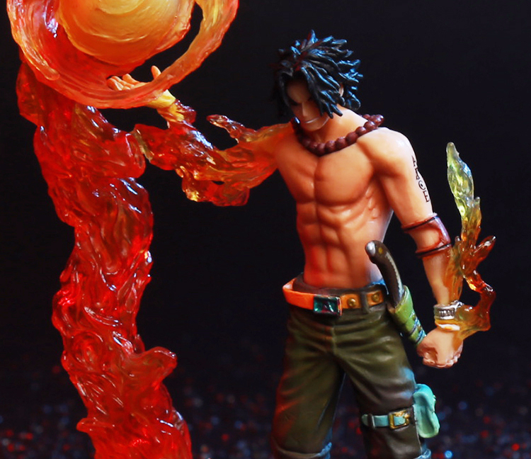 One Piece Ace VS Black Beard High Quality Figure