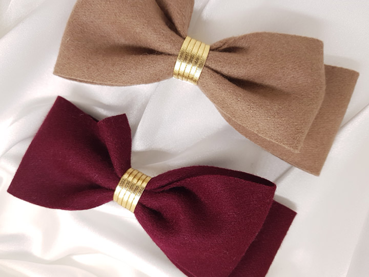 New Antique Wool Hairpin Edge Ribbon Pin Wedding C