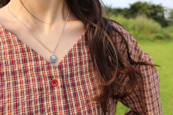 Women Blouses Wearing Delayed Autumn Red Check Blo