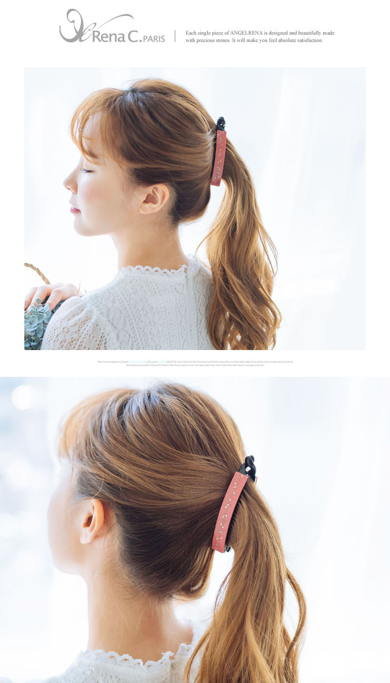 New Renacr Milky Way Cubic Stone Banana Pin Cute H