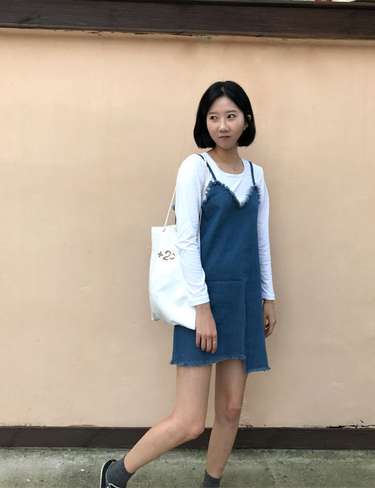 Daily Cotton Eco Bag This is a simple ladies colle