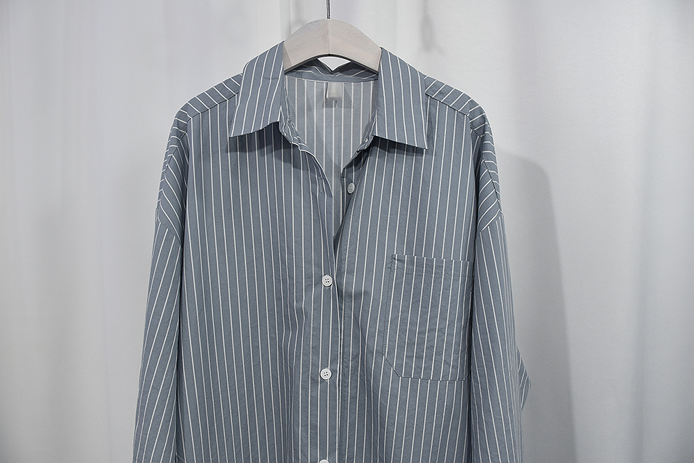 New striped shirt dress 2 col