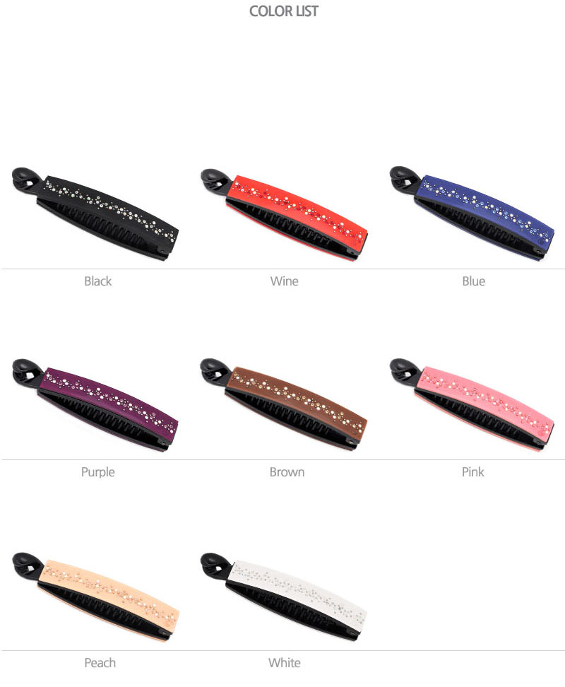 New Renacr Milky Way Cubic Stone Banana Pin Cute H