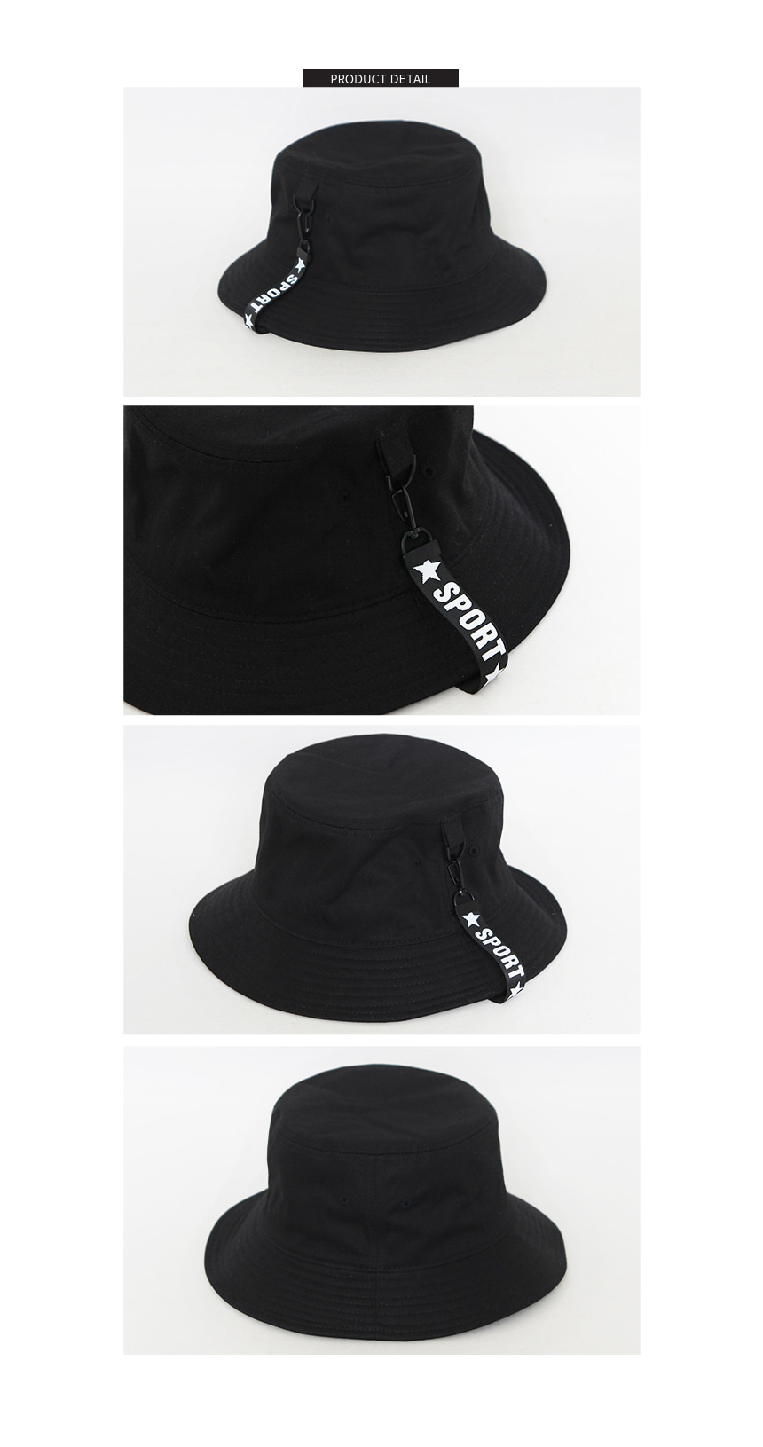 Women Sun Hats Taping Strap Buckets Hat Hats Men H