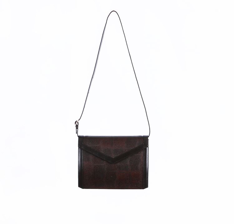 New Square Real Leather Tote Bag Cross Back Luxury