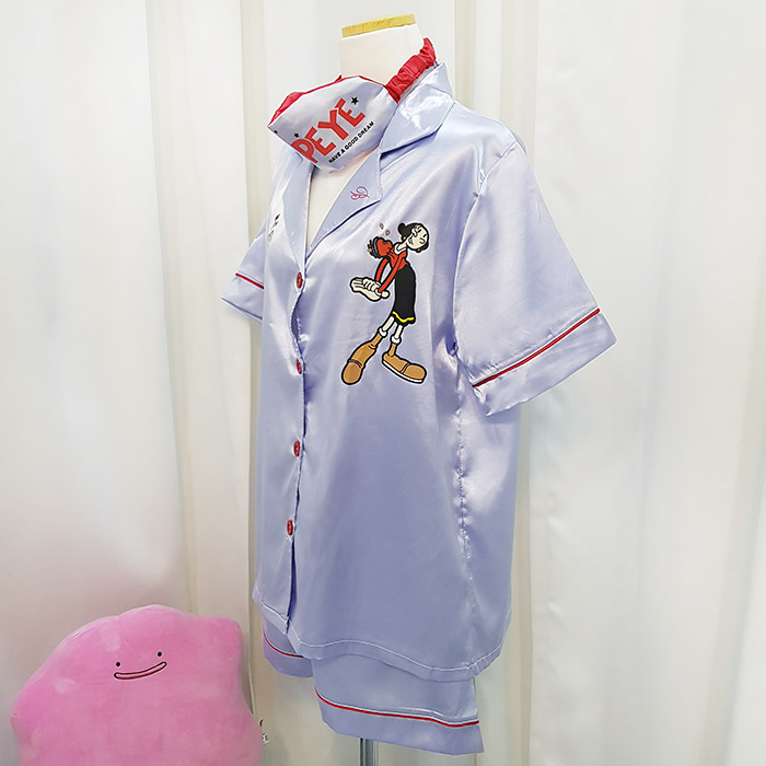 New Popeye Pajamas Short Sleeve Homewear Women Paj