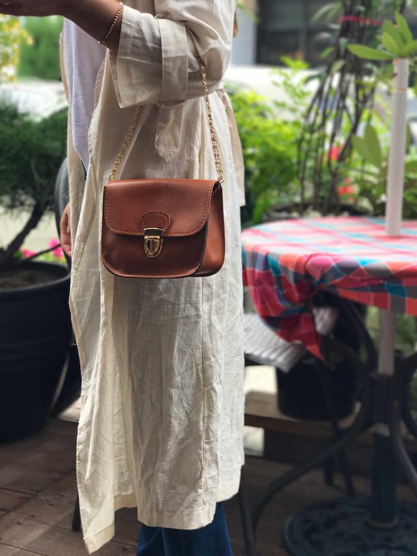 New Daily Check Mini Cross Back Women's Bags 30