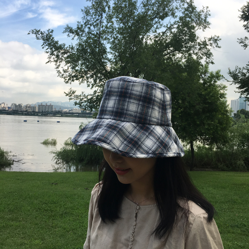 Women Sun Hats Daily Check Over Size Humbly Bucket