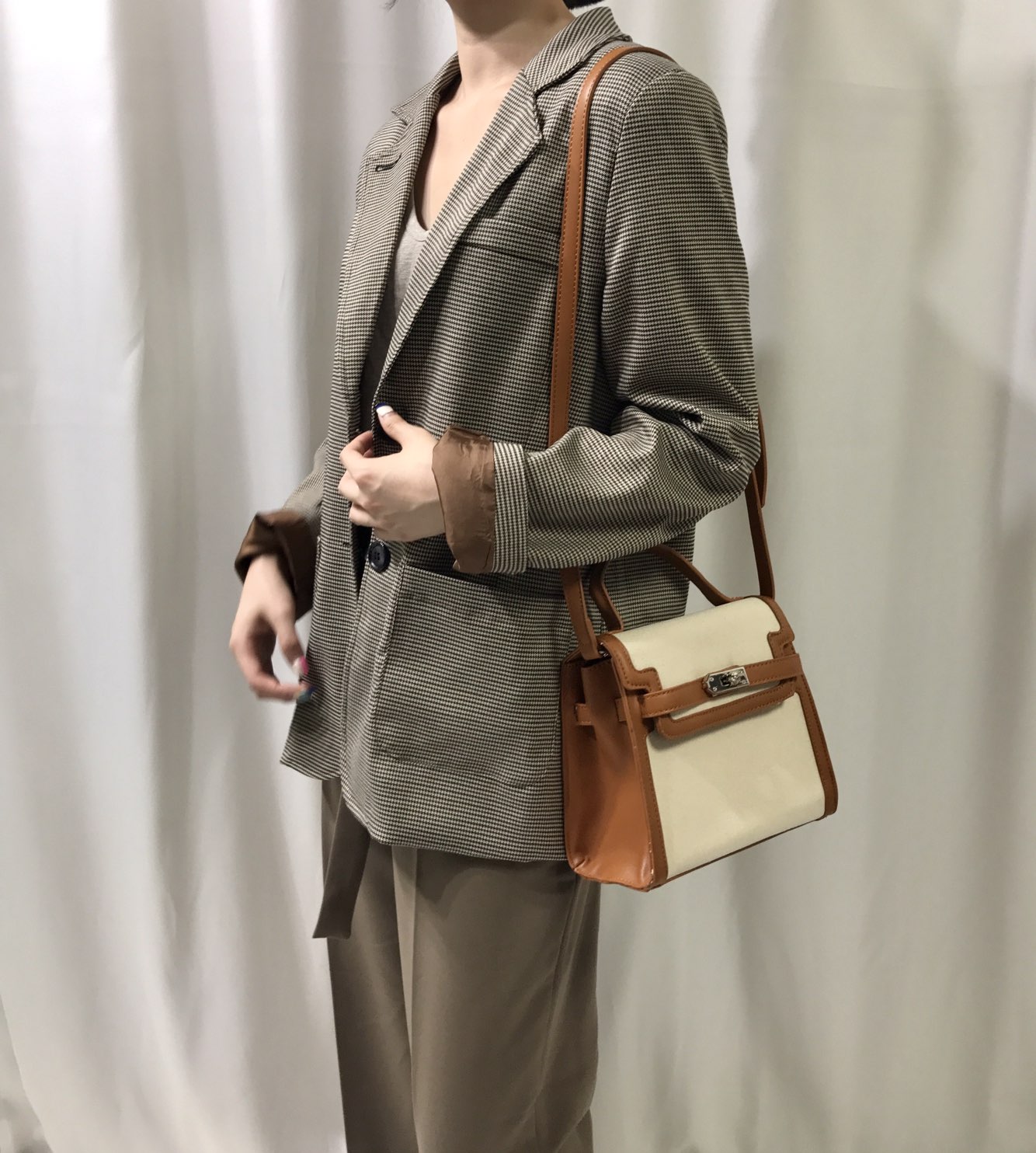 New Canvas Kelly Mini Cross Bag Shoulder Bag Tote 