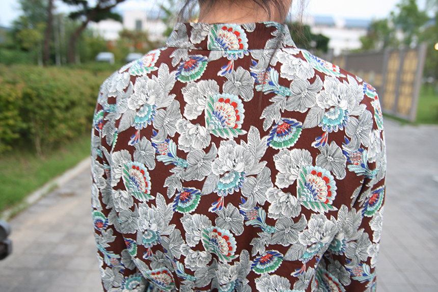 New Women Dress Autumn Flower Dress