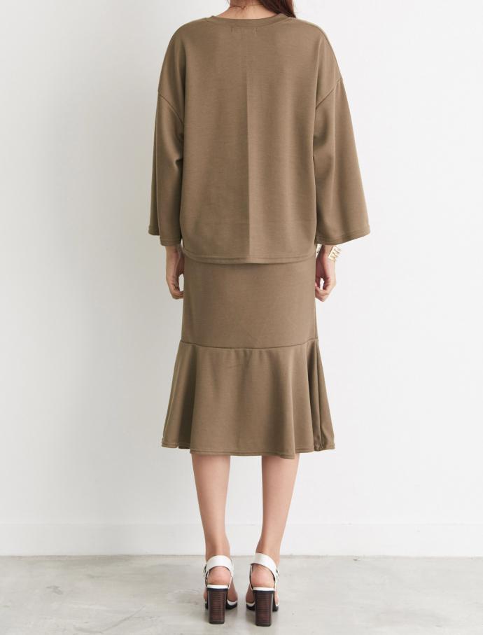 Fur Skirt Two Piece Set 3 Color Women's Dress F