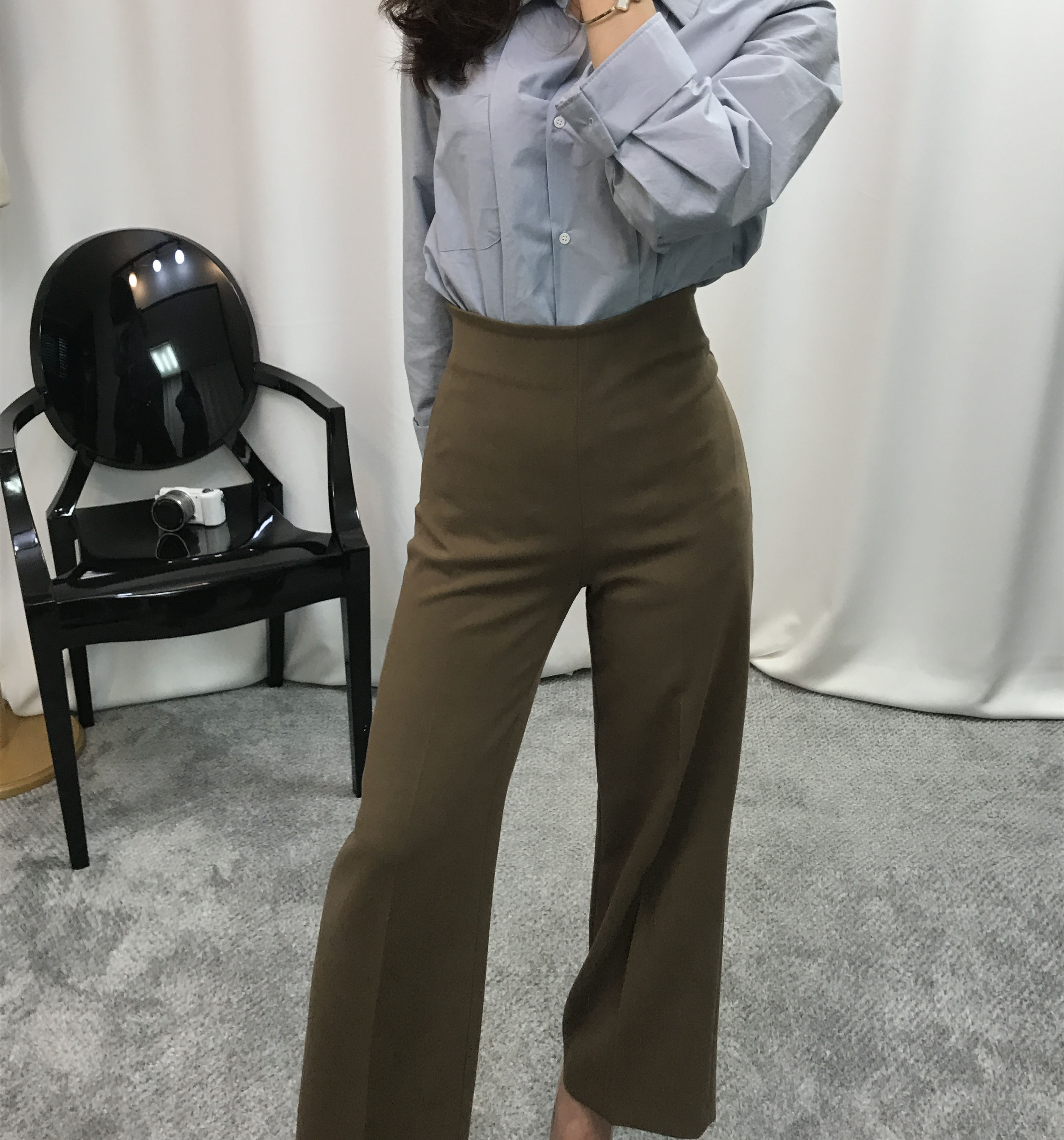 New Women's Pants De Vinci's Zipper Wide Hig