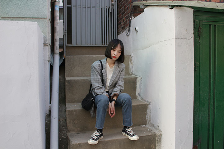 New Square Mini Bag 2 Color Daily Backpack Women&#