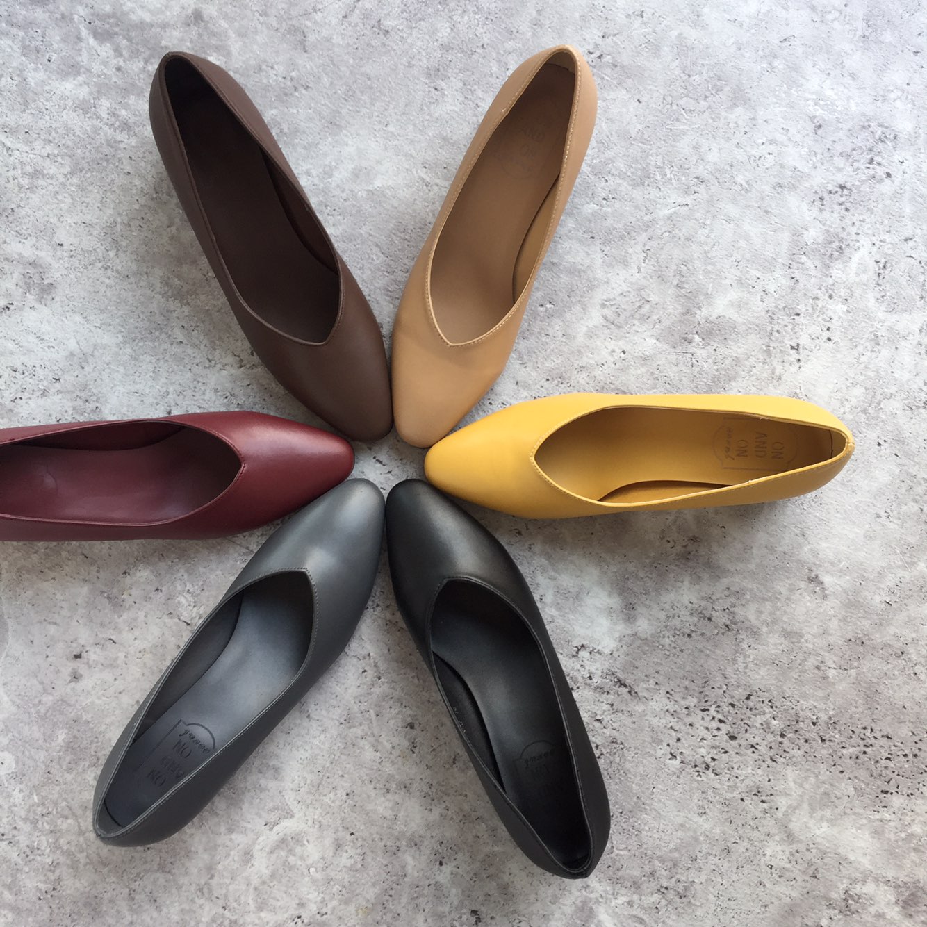 Retro Tongue Pumps 6cm Memory Foam Middle Hill Kea