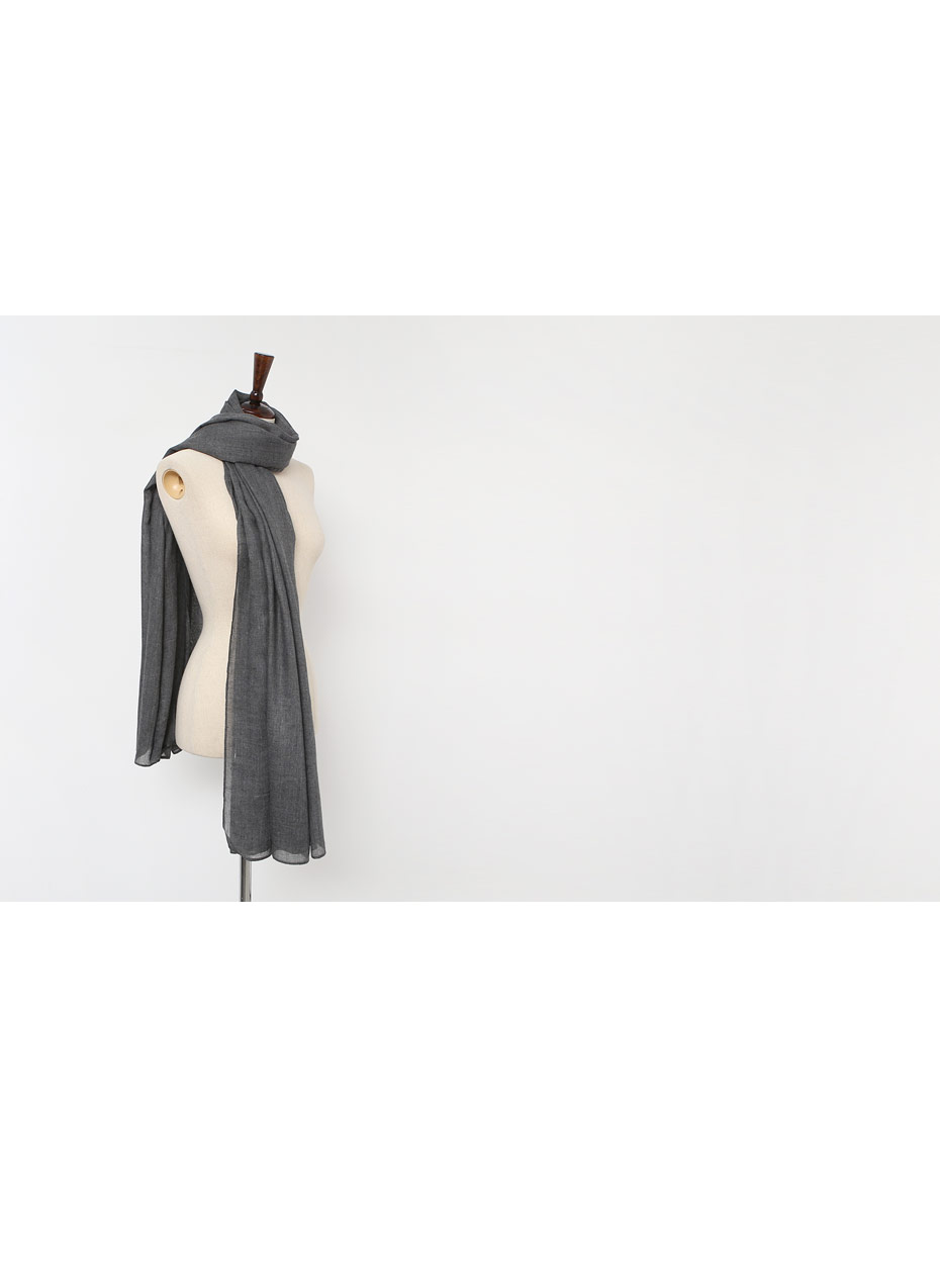 Plain muffler 5color Autumn Linen Gauze items Wome