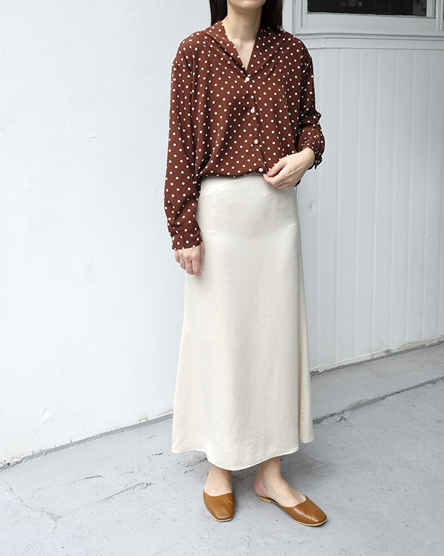 NEW FASHION LADY GIRL Blouse V-neck dot blouse