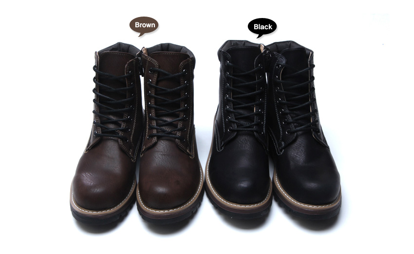 NEW MEN WALLKER BOOTS Heel height 2cm Men Walker b